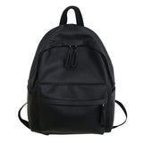 Soft Leather Backpack High PU Leather Women's Backpack for Teenage Girls