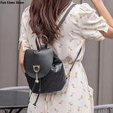 Soft Leather Backpack Women Schoolbags Wedding Party Double Shoulder Purse Femal