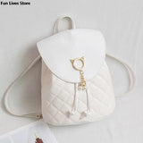 Soft Leather Backpack Women Schoolbags Wedding Party Double Shoulder Purse Femal