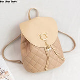 Soft Leather Backpack Women Schoolbags Wedding Party Double Shoulder Purse Femal