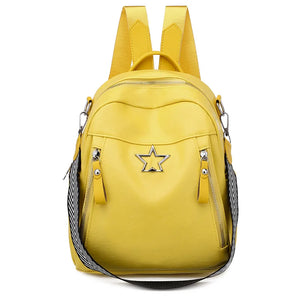 Soft Leather Backpack Women Multifunctional Ladies Bag Backpack