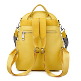 Soft Leather Backpack Women Multifunctional Ladies Bag Backpack