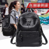 Vintage Shoulder Bag Women High Capacity Travel Backpack