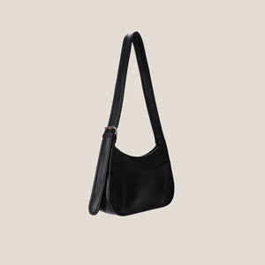 Soft Leather Crossbody Bag Crescent Saddle All-match Ins Version