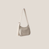 Soft Leather Crossbody Bag Crescent Saddle All-match Ins Version