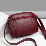Small Soft Leather Crossbody Bag for Women Handbag