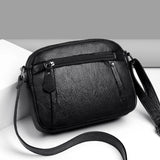 Small Soft Leather Crossbody Bag for Women Handbag
