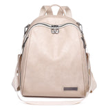 Soft Leather Female Bag Cowhide High Travel Girls Backpack Women 