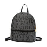 Stylish Small Leather Female Backpack Women Shoulder Bag Mini Bagpack