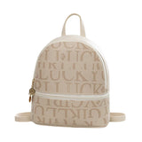 Stylish Small Leather Female Backpack Women Shoulder Bag Mini Bagpack