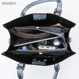 Soft Leather Large Capacity Women Shoulder Bags