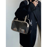 Soft Leather Shoulder Messenger Bag Tote Bag for College Students