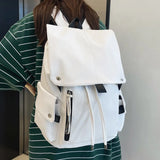 Soft Leather Men's Backpacks High Women Man Backpack Girl Back Pack Laptop Bag L