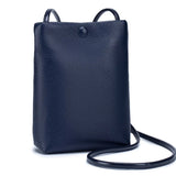Soft Leather Mini Bucket Bag Small Handbags Women Bags For Cell Phone Shoulder B