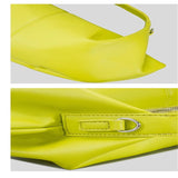 Soft Leather One Shoulder Armpit Bag For Ladies