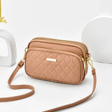 Plaid Crossbody Bag for Women - Small Shoulder Bag for Summer Travel