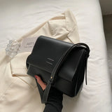 Soft Leather Postman Bag Female Autumn Winter Large Capacity