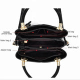 Soft Leather Shoulder Bag Large Crossbody Tote for Women