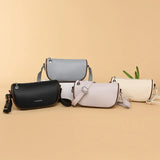 Soft Leather Shoulder Bag Women Hobos Handbags Crossbody Messenger Bag