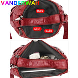 Soft Leather Crossbody Bags for Women Handbags High Bolsa Feminina