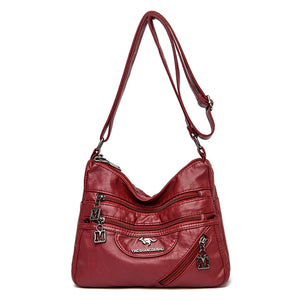 Soft Leather Crossbody Bags for Women Handbags High Bolsa Feminina