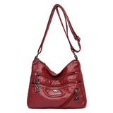 Soft Leather Crossbody Bags for Women Handbags High Bolsa Feminina