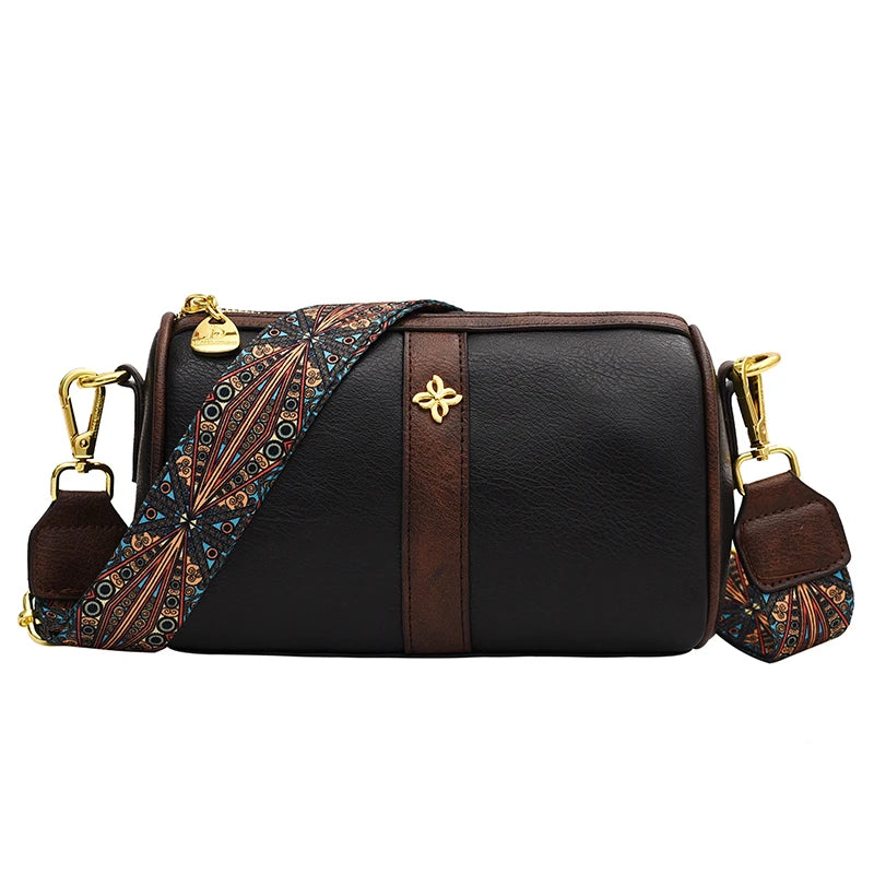 Soft Leather Shoulder Crossbody Bags Vintage Handbags Purses Messenger Bag