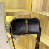 Soft Leather Shoulder Crossbody Bags Vintage Handbags Purses Messenger Bag