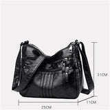 Soft Leather Casual Shoulder Bag For Women