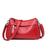 Soft Leather Texture Bag Women Elderly Ladies Messenger