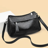 Soft Leather Texture Bag Women Elderly Ladies Messenger