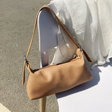 Soft Leather Vintage Small Shoulder Bags For Women Retro Purses And Handbag