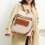 Tassel Women Backpack Large Capacity Travel Bag Casual Shoulder Bag