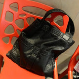 Soft Leather Women Bag Casual Hobo Bags Vintage Handbags Shopper Female