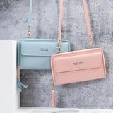 Soft Leather Women Crossbody Bag Shoulder Bag Phone Pouch Mini Messenger Bag Cl