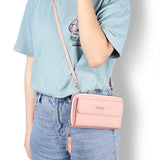 Soft Leather Women Crossbody Bag Shoulder Bag Phone Pouch Mini Messenger Bag Cl