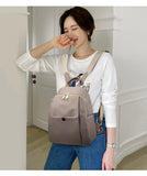 Soft Leather Women Shoulder Bag Female Backpack