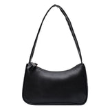 Soft Leather Women Underarm Crossbody Bag Retro Ladies Handbags