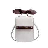 Soft Leather Women's Bag Wallets Bow Decoration Cell Phone Purse Bags Of Women