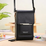 Soft Leather Cell Phone Purse Wallets