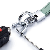 Soft Microfiber Key Ring Durable Hardware For Cars High Keyring Clip Screwdriver