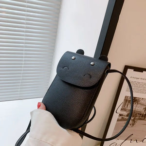 Sweet Shoulder Bag Solid Color Small Square Bag