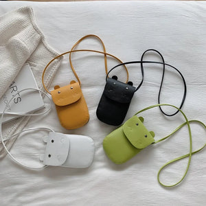 Sweet Shoulder Bag Solid Color Small Square Bag