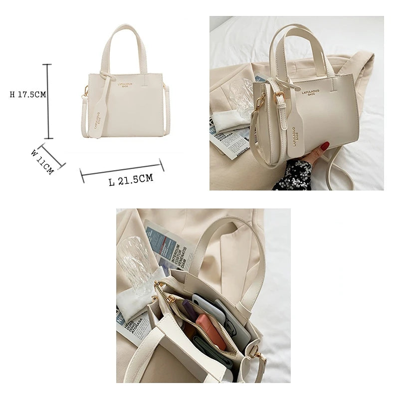 Soft PU Leather Crossbody Bags for Women Solid Shoulder Purses Green