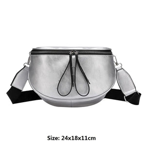 PU Leather Crossbody Shoulder Bag for Women Small Solid Handbag