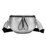 PU Leather Crossbody Shoulder Bag for Women Small Solid Handbag