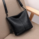 PU Leather Crossbody Bag Women Casual Shoulder Tote Handbag