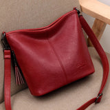 PU Leather Crossbody Bag Women Casual Shoulder Tote Handbag