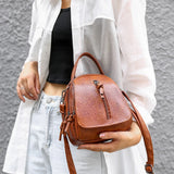 Stylish PU Leather Ladies Shoulder Bag Small Flap Phone Crossbody Bag