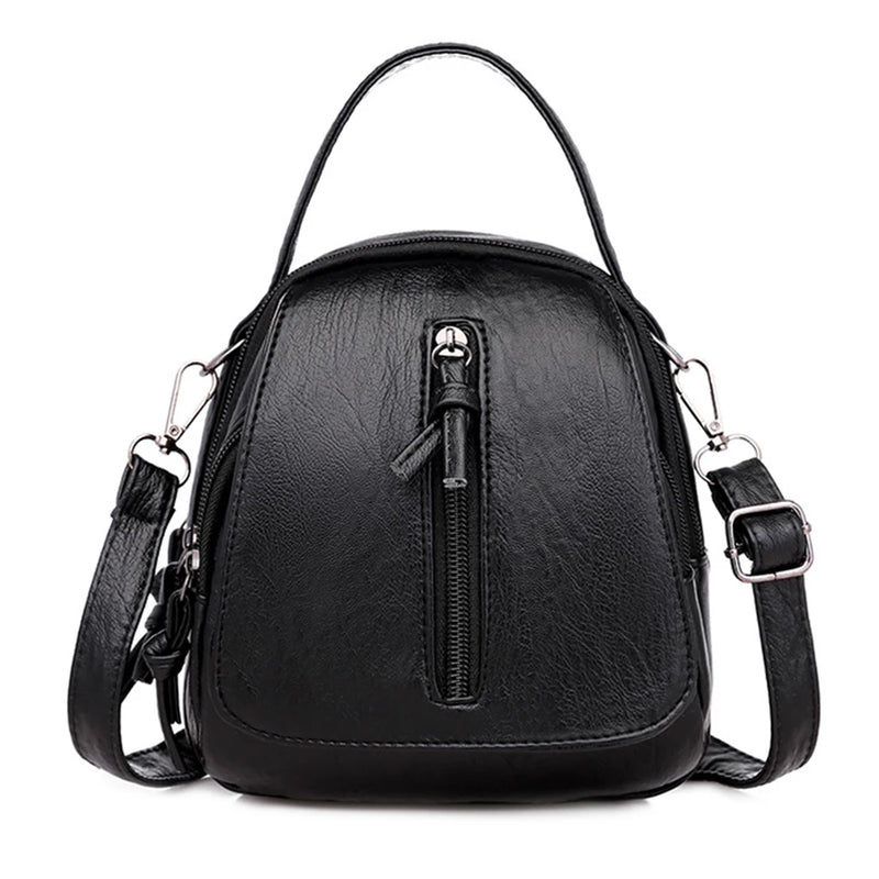 Stylish PU Leather Ladies Shoulder Bag Small Flap Phone Crossbody Bag
